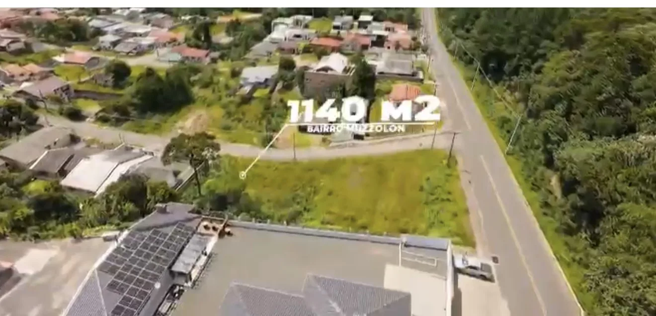 Terreno bairro Muzzolon 1140m2